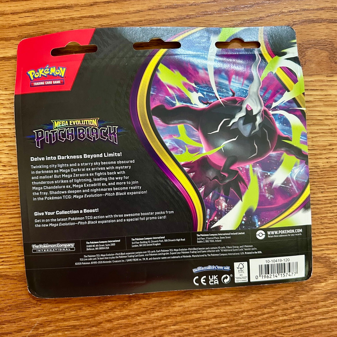 Pitch Black 3-pack blister back