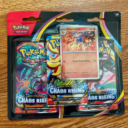 Chaos Rising 3-pack blister back