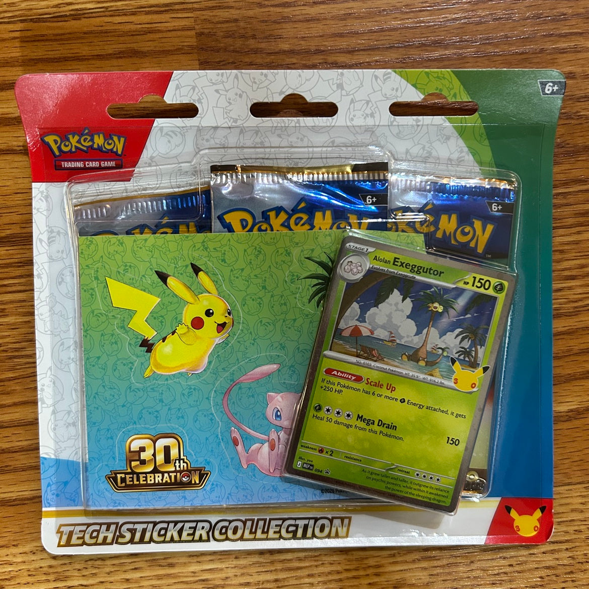 Tech Sticker Collection Alolan Exeggutor front