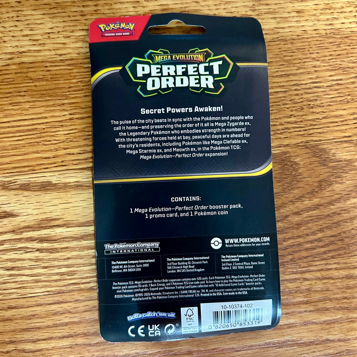 Makuhita Single Blister Pack back
