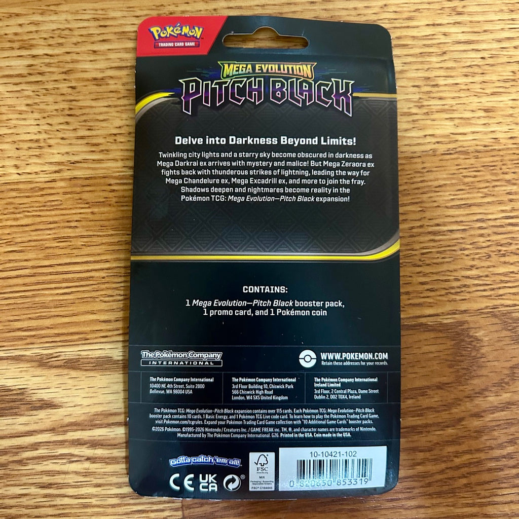 Slowpoke Single Blister Pack back