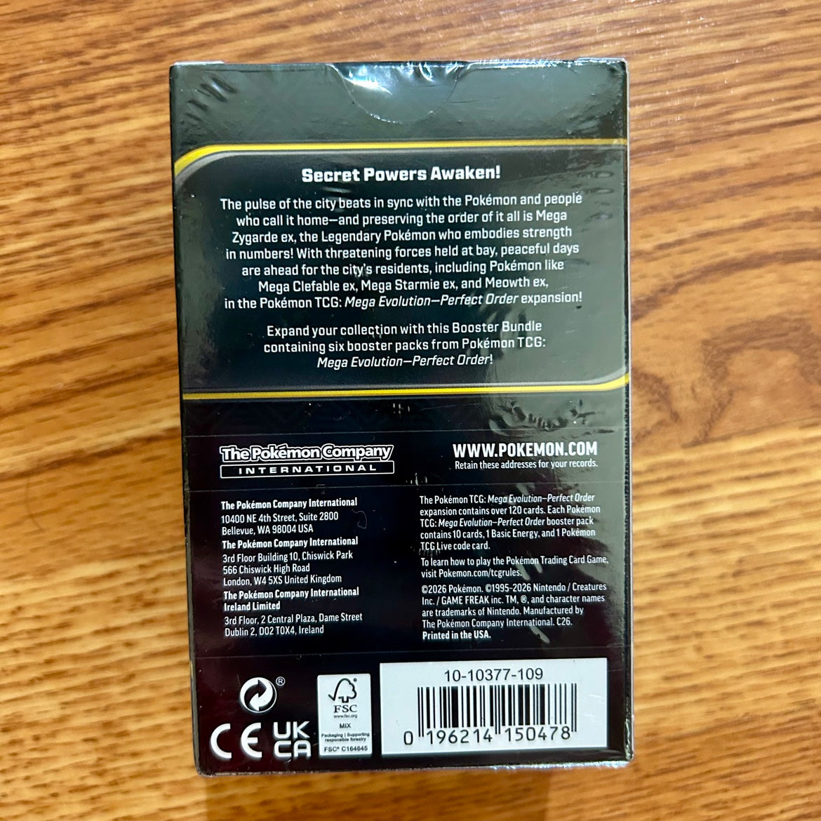 Perfect Order Booster Bundle back